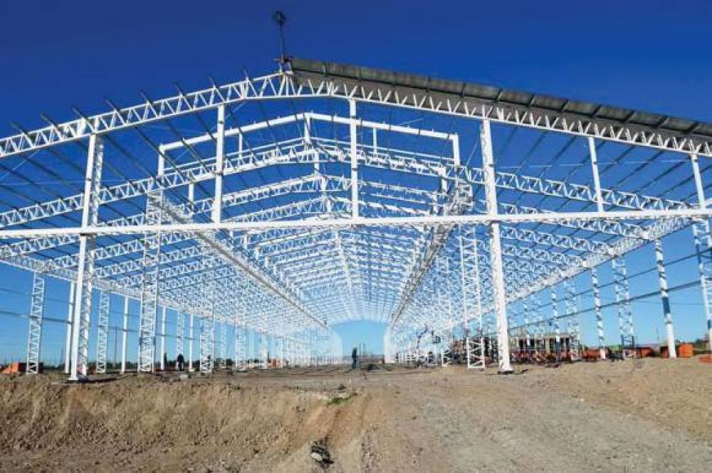 Productores de Sarmiento verificaron el avance del Mercado Concentrador del Chubut