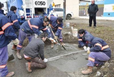 Municipio emple� la nueva Planta M�vil de Bacheo en la ciudad