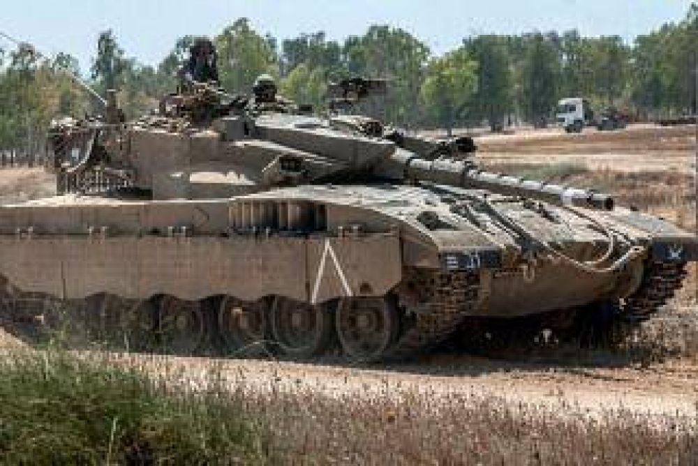Israel orden� comenzar con una ofensiva terrestre sobre la Franja de Gaza