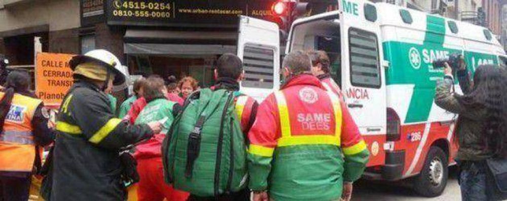 En Retiro explot� una caldera y dej� un muerto y un herido