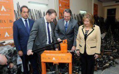 Mart�n Insaurralde:�El desarme es fundamental para vivir en una Provincia m�s segura�