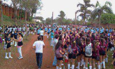 En agosto comienzan las Olimp�adas Estudiantiles de Eldorado