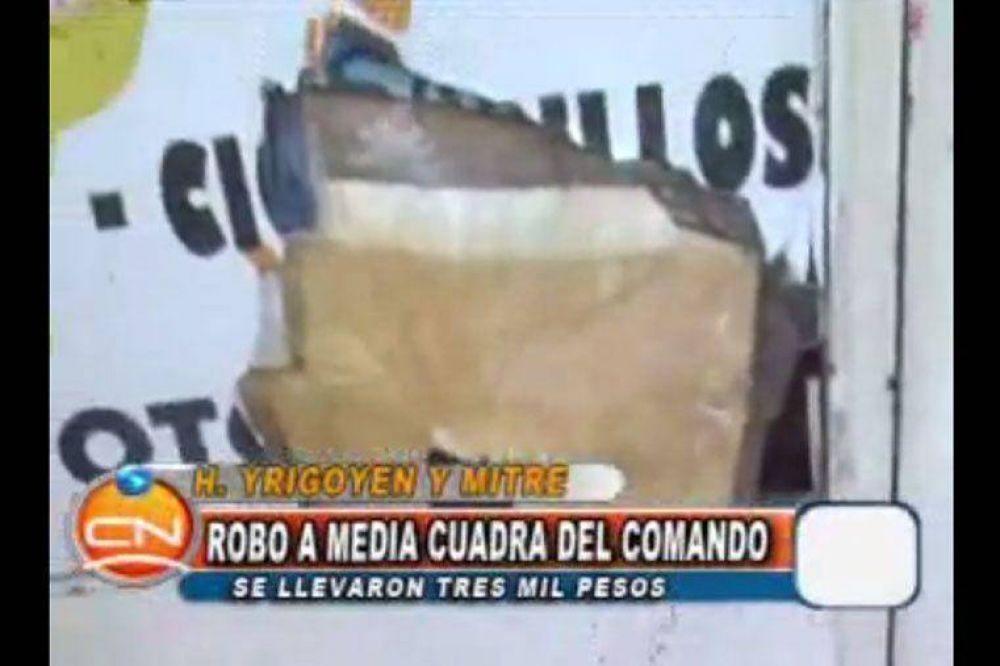 Concordia: roban a media cuadra del Comando Radioel�ctrico