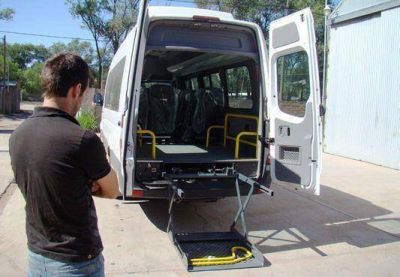 El 0800 de la combi para personas con discapacidad, fuera de servicio