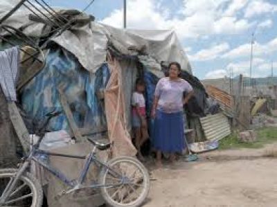 M�S DEL 40% DE LOS SALTE�OS VIVEN BAJO LA L�NEA DE LA POBREZA