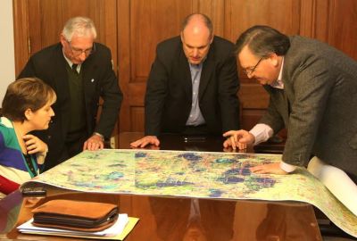 Jorge Henn se interes� por las obras en el Departamento San Crist�bal