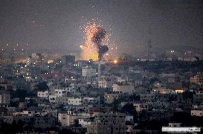 Gaza amaneci� con combates tras una noche de fuertes bombardeos