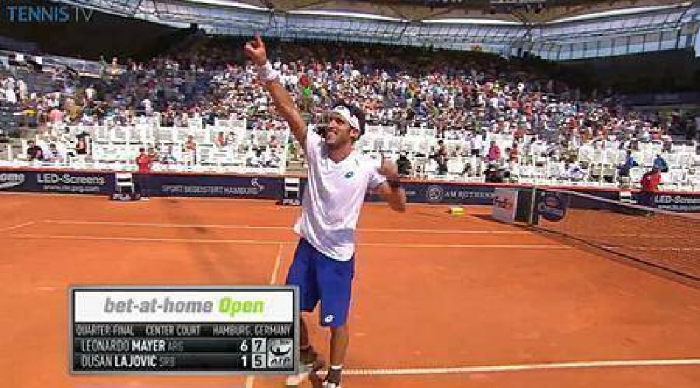 Leo Mayer est� en semifinales de Hamburgo