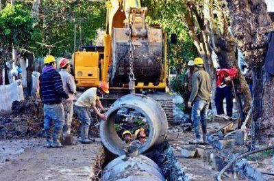 San Fernando avanza con la obra hidr�ulica anexa al t�nel de Chacabuco 