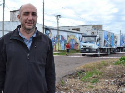 Diputado Torres destaca la llegada del trailer sanitario