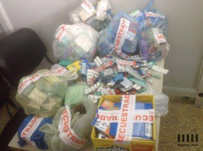 Secuestran importante cantidad de medicamentos que se vend�an de manera ilegal