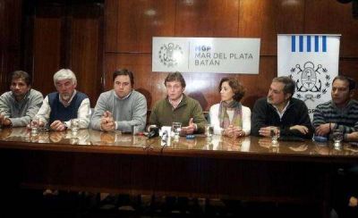 Con cr�ticas a la oposici�n, Pulti confirm� que Osse destinar� $25 millones para escuelas