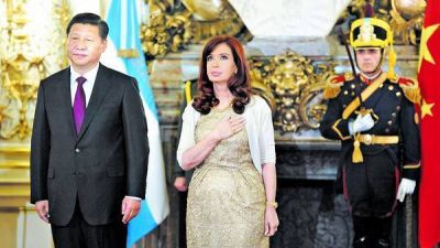 Cristina firm� acuerdos con China por US$ 18.000 millones