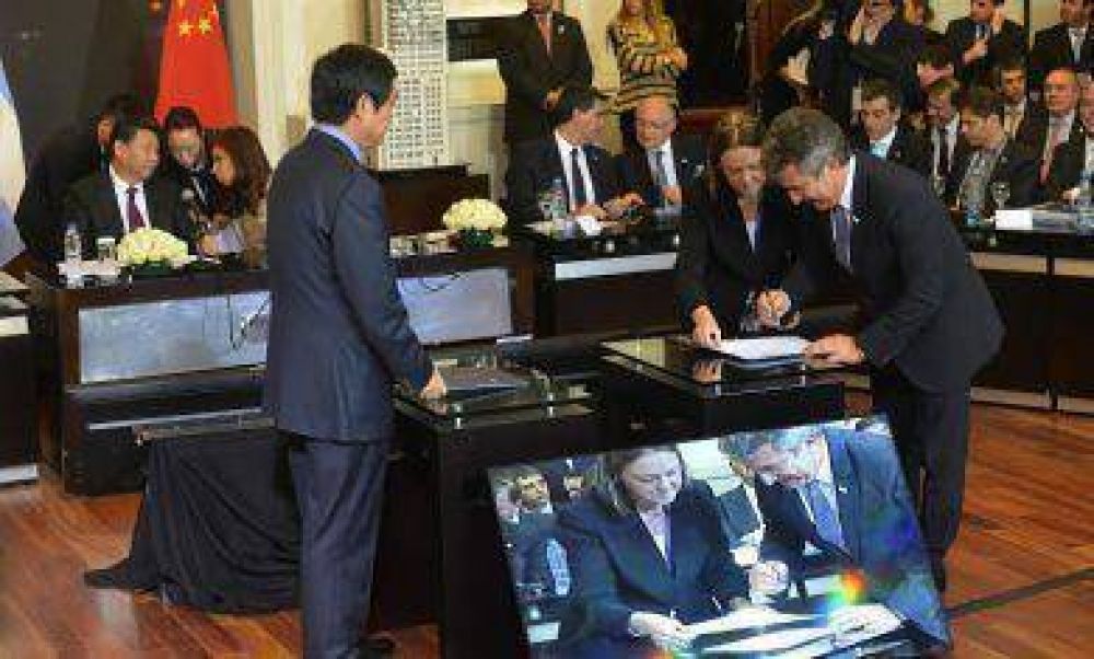 Cristina y Xi Jinping cerraron el acuerdo para construir dos acueductos en Entre R�os