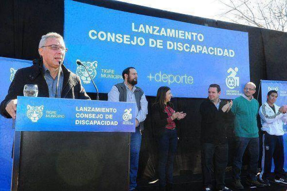 Tigre present� el Consejo de Discapacidad con otros distritos