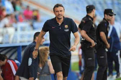 Barcelona arranc la era Luis Enrique con un triunfo ajustado