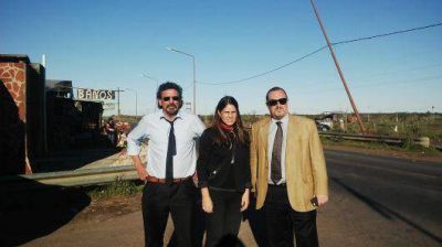 Prev�n construir un cercado en la ruta para garantizar la seguridad vial frente al predio del Gaucho Gil