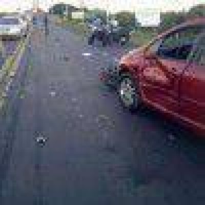 Accidente en el puente impidi� la circulaci�n por dos horas