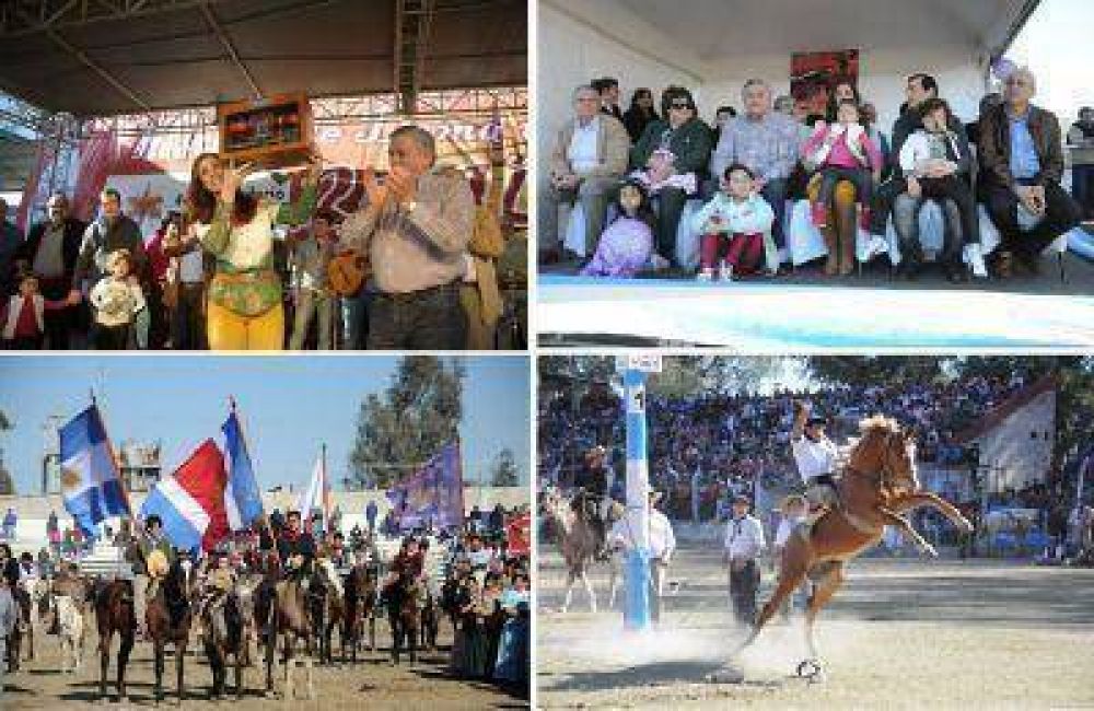 Con una gran convocatoria se realizó el Festival de Doma y Folclore