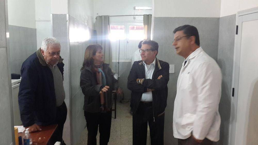 Beder visit� el hospital �Eleazar Herrera Motta�