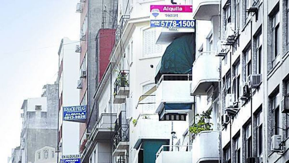 Hay menos escrituras y m�s inmuebles para alquilar