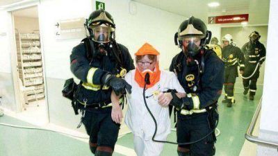Realizar�n simulacro de incendio en el Hospital N�stor Kirchner