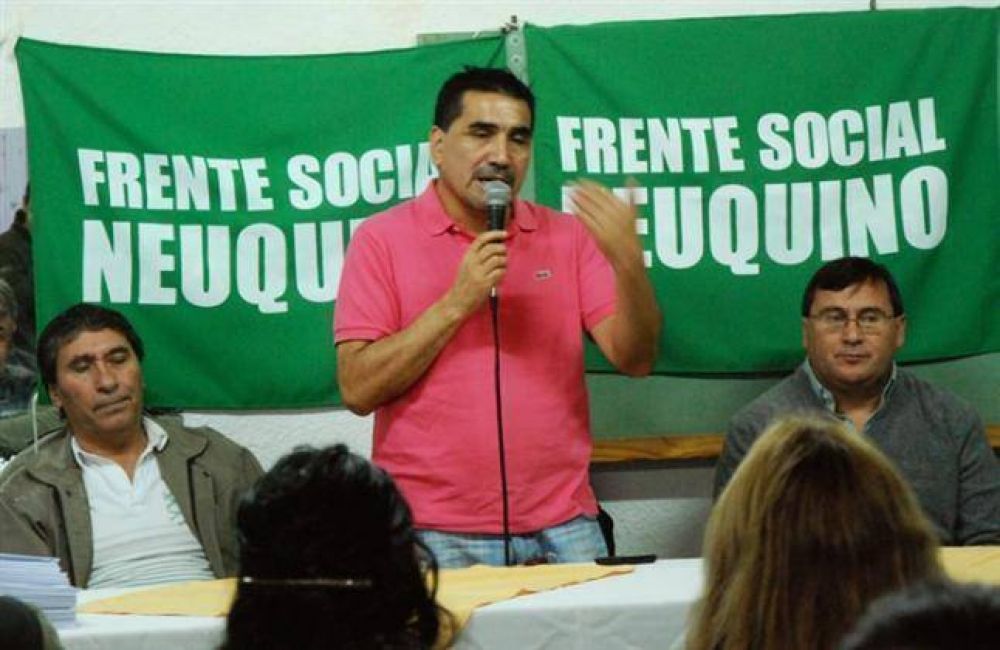 Rioseco present� el nuevo �Frente social neuquino�