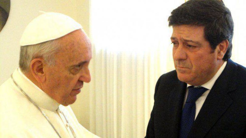 Mariotto fue recibido por el Papa: 