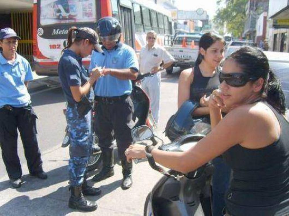 Dispondr�n de operativos sorpresas en el tr�nsito
