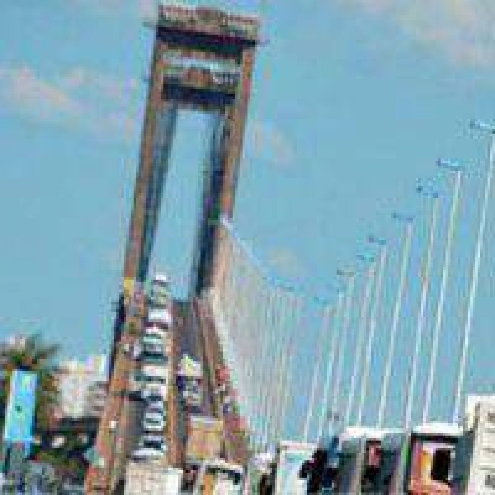 Puente General Belgrano: Aconsejan el uso de bsculas para preservar su estado