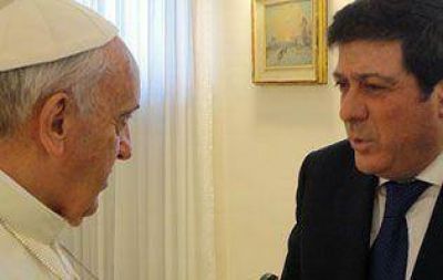 Mariotto se reuni� con el Papa en el Vaticano