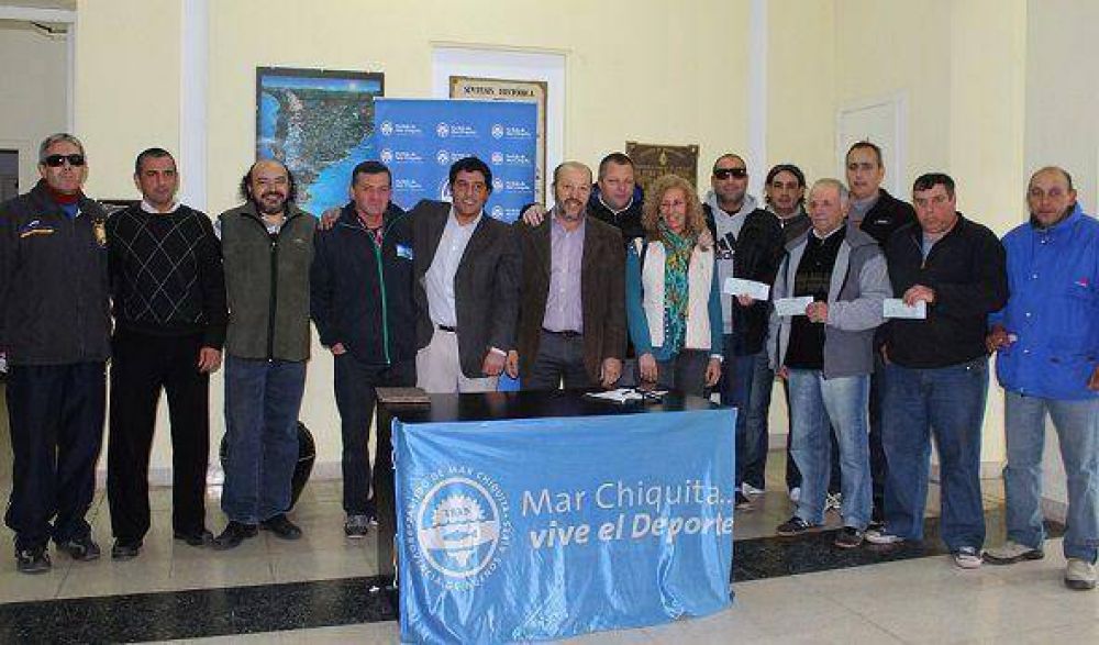 Mar Chiquita: EL MUNICIPIO ENTREG SUBSIDIOS A CLUBES LOCALES