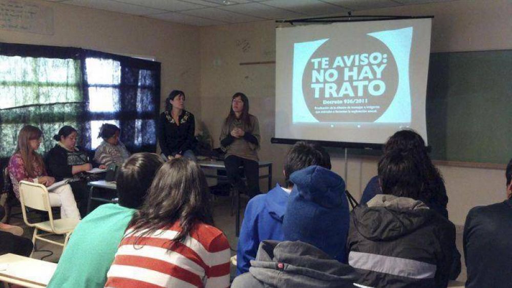 Se realizaron talleres para prevenir la violencia de g�nero