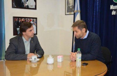 Araque se reuni� con Sciurano