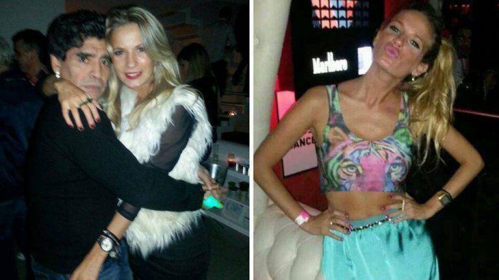 La nueva rubia de Diego Maradona