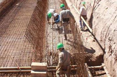 El Acueducto Desv�o Arij�n tiene un avance de obra del 40%