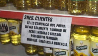 El �nico producto que escasea en Posadas es el aceite