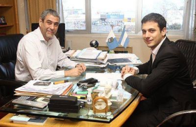 Juli�n �lvarez se reuni� con Jorge Ferraresi en Avellaneda