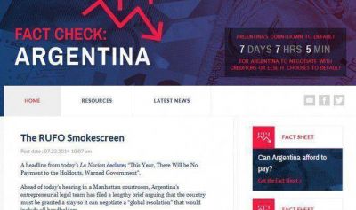 La provocaci�n de los fondos buitre: tienen una cuenta regresiva para el default