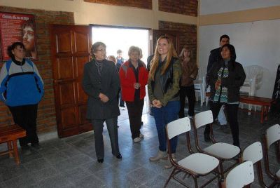 Madera elogi� el trabajo comunitario de inclusi�n del programa Argentina Trabaja