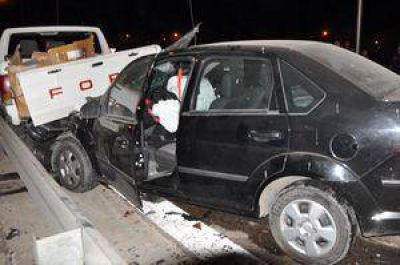 Colisi�n en cadena en la Circunvalaci�n
