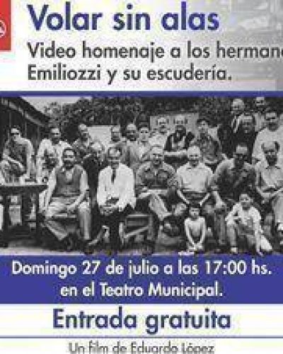 Este domingo se proyectar� la pel�cula de Eduardo L�pez sobre los Emiliozzi 