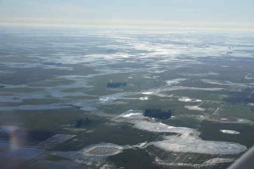 ADVIERTEN SOBRE POSIBLES INUNDACIONES