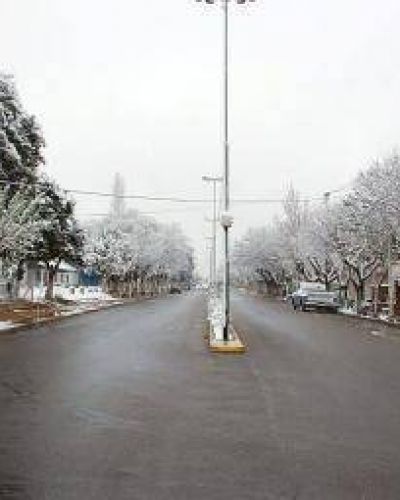 La nieve cubri� diferentes localidades del interior riojano