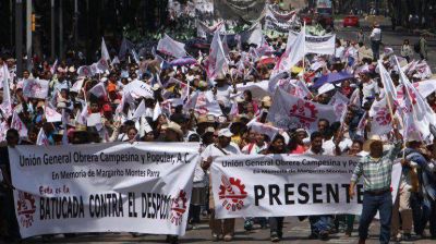 M�xico: 70.000 campesinos reclamaron una reforma agraria que acabe con los monopolios