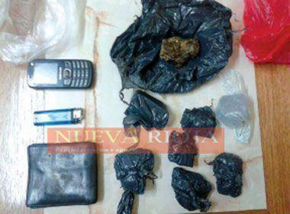 Un detenido en Chilecito con casi medio kilogramos de marihuana