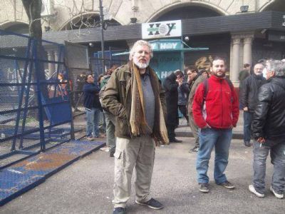 Trabajadores de la econom�a popular reclamaron una mesa de di�logo frente a Desarrollo Social