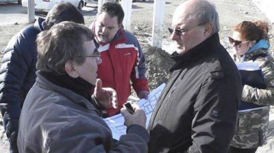 El intendente recorri� las obras de pavimentaci�n de Ciudadela y Palazzo