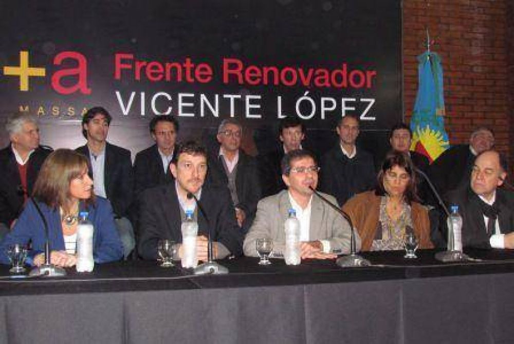 El Frente Renovador arm� su bloque propio en Vicente L�pez 