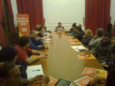 Se reunieron las organizaciones vecinales